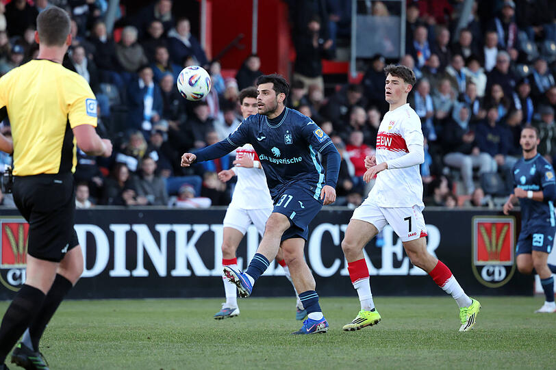 Gegen den VfB II nur Teilzeitakrobat: Kevin Volland. Gegen den VfB II nur Teilzeitakrobat: Kevin Volland.