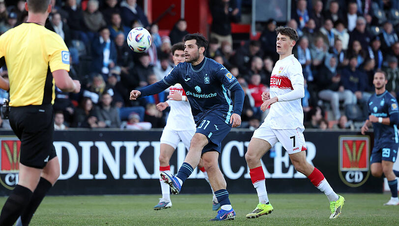 Gegen den VfB II nur Teilzeitakrobat: Kevin Volland. Gegen den VfB II nur Teilzeitakrobat: Kevin Volland.
