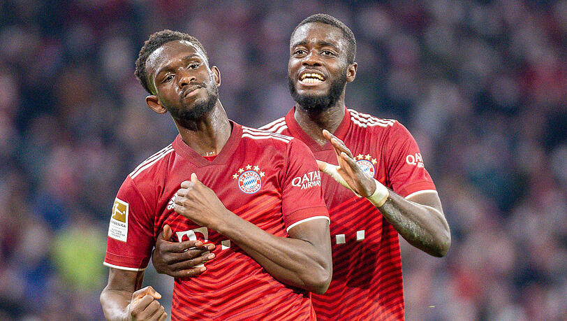 Lieferten gegen Union ein gutes Spiel ab: Nianzou (l.) und Upamecano (r.).