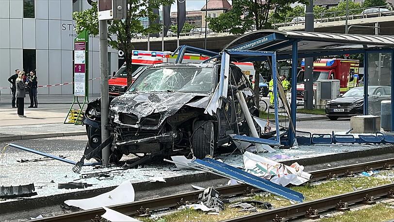 Nach schwerem Unfall an Trambahnhaltestelle in München – das sagt eine Zeugin vor Ort