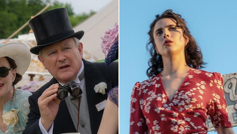 Hugh Bonneville in "Downton Abbey: Das große Finale" und Margaret Qualley in "Honey, Don't!"