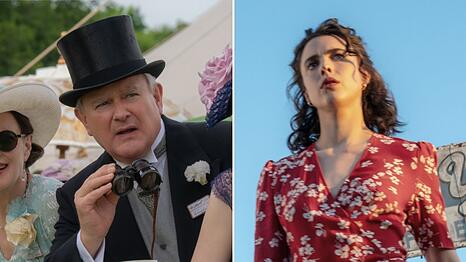 Hugh Bonneville in "Downton Abbey: Das große Finale" und Margaret Qualley in "Honey, Don't!"