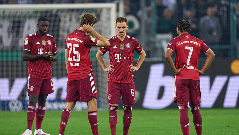 Joshua Kimmich (2. v. r.) hatte sich vor einigen Wochen dazu bekannt, dass er mit seiner Corona-Impfung noch abwarten will.