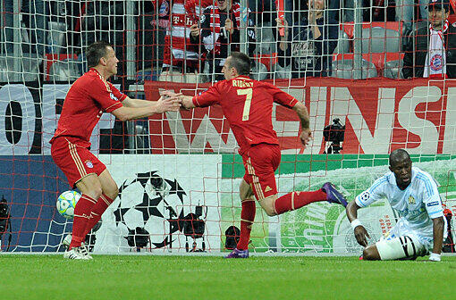 Auch Dank einer Gala-Vorstellung des Stürmers Ivica Olic gehört der FC Bayern München nach dem Sieg gegen Marseille in dieser Saison zu den besten vier Teams der "Königsklasse".