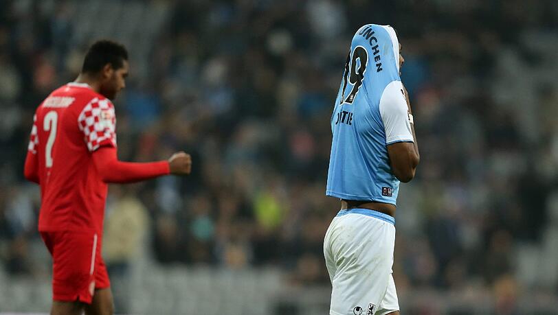 Rubin Okotie: Glücklos gegen die Fortuna aus Düsseldorf. Rubin Okotie: Glücklos gegen die Fortuna aus Düsseldorf.