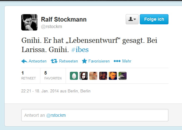 Ach Larissa...