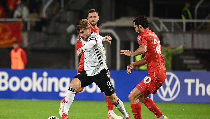 Endlich erfolgreich: DFB-Stürmer Timo Werner trifft wieder.