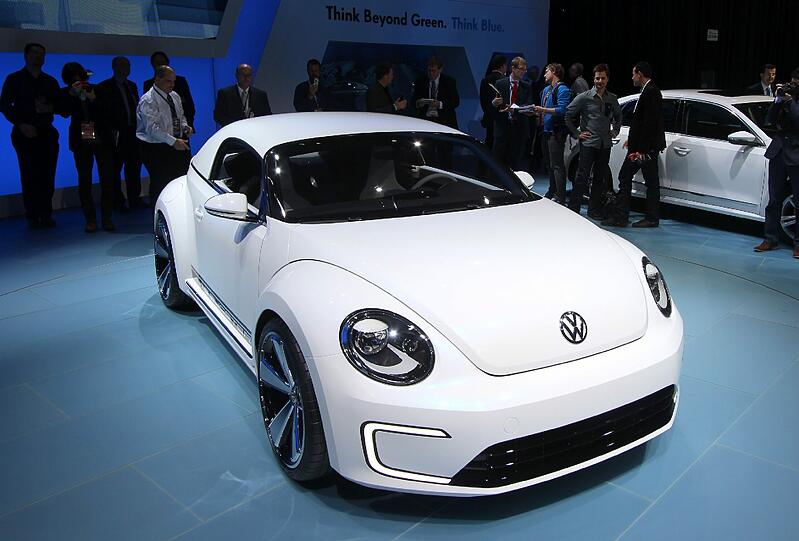 Die Studie E-Bugster präsentiert VW in Detroit als Weltpremiere.