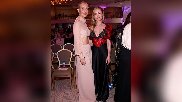 Die Filmstars Gwyneth Paltrow und Brie Larson bei den Fashion Los Angeles Awards.