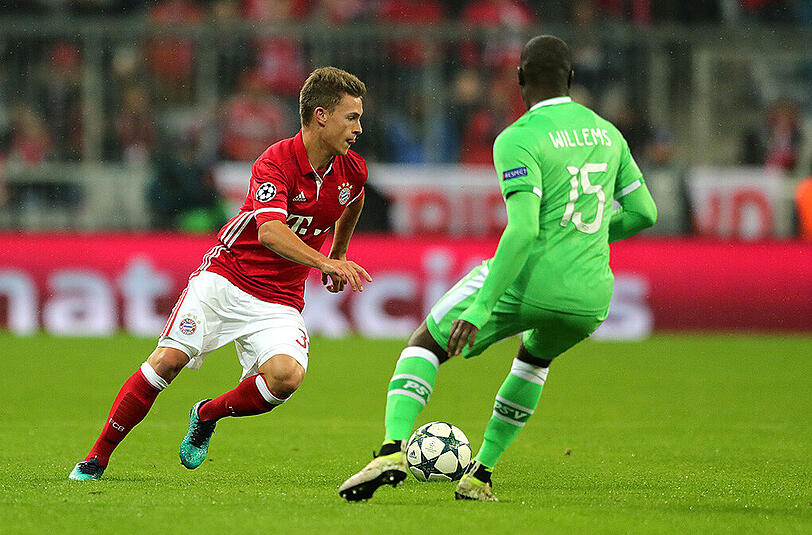 Joshua Kimmich - Note 2: Er trifft und trifft und trifft: Sein Tor per Kopfball-Abstauber (21.) war schon sein siebtes für die Bayern in dieser Saison, sein drittes in der Champions League. Wahnsinn. Der neue Dauerknipser.