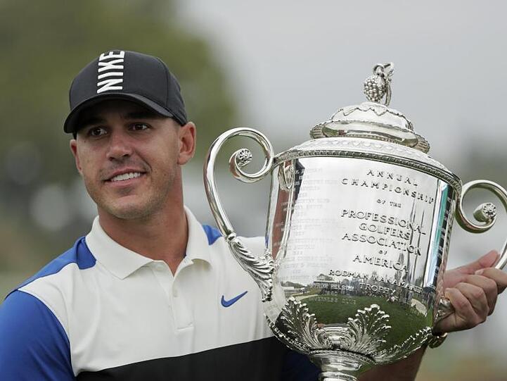 Brooks Koepka gewann erneut die PGA Championship.