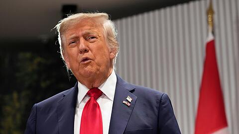 Im Iran-Israel-Konflikt sieht Donald Trump auf der Seite Teherans Bereitschaft zu Gesprächen.