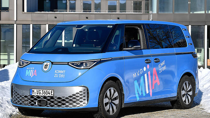 Die Rufbusse der MVG namens "MIJA" werden nicht wie geplant eingeführt. Die Rufbusse der MVG namens "MIJA" werden nicht wie geplant eingeführt.