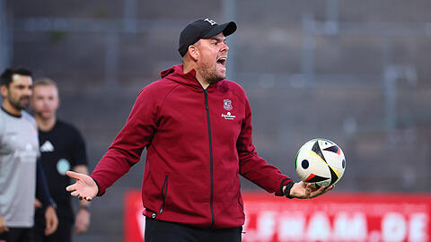 Unterhachings Trainer Marc Unterberger will am Sonntag den dritten Sieg in Folge über den TSV 1860 einfahren