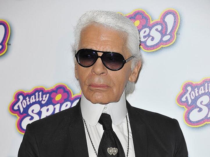 Karl Lagerfeld in Paris bei der Premiere von «Totally Spies».