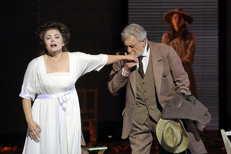 Placido Domingo in "La traviata"