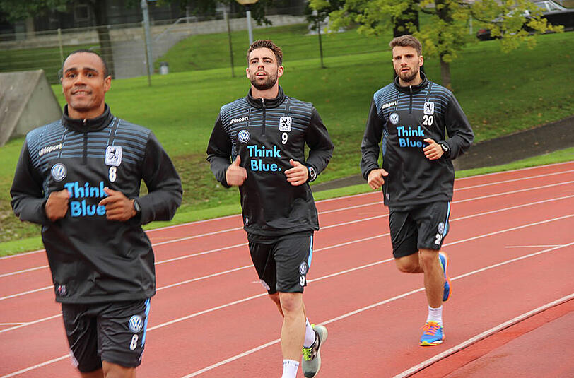 Die Spieler des TSV 1860 München bei Laktattest - die Bilder