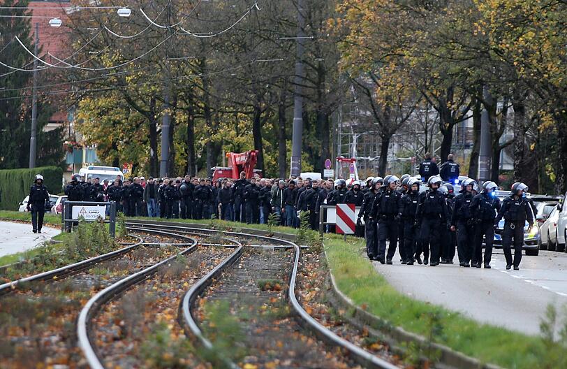Impressionen vor dem Derby.