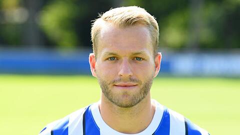 Hertha-Stürmer Pascal Köpke. Foto: Soeren Stache/dpa-Zentralbild/dpa/Archivbild