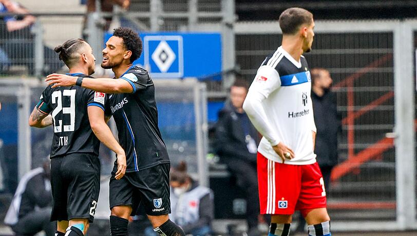 Der 1. FC Magdeburg konnte überraschend drei Punkte beim HSV ergattern.