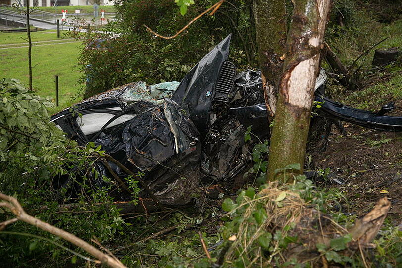 Schwerer Unfall im Landkreis Traunstein.