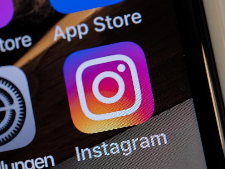 Das Logo von Instagram. Foto: Andrea Warnecke/Archivbild