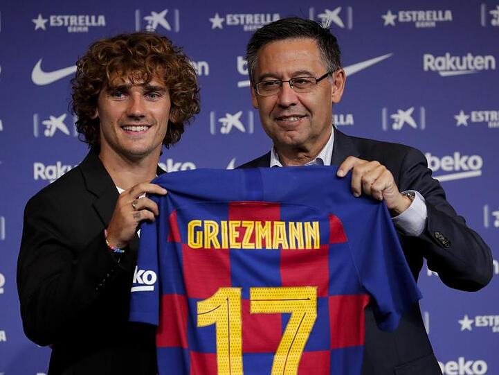 Antoine Griezmann erhält beim FC Barcelona die Nummer 17.
