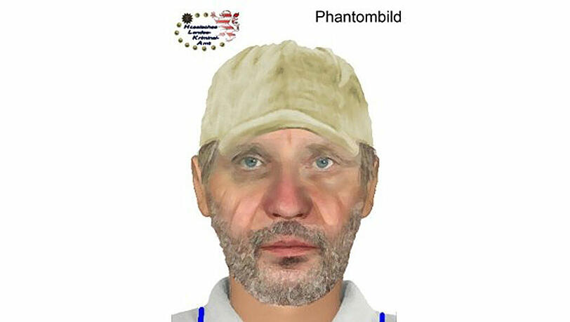 Mit diesem Phantombild fahndet die Polizei in Hessen nach dem Polizistenmörder. Mit diesem Phantombild fahndet die Polizei in Hessen nach dem Polizistenmörder.