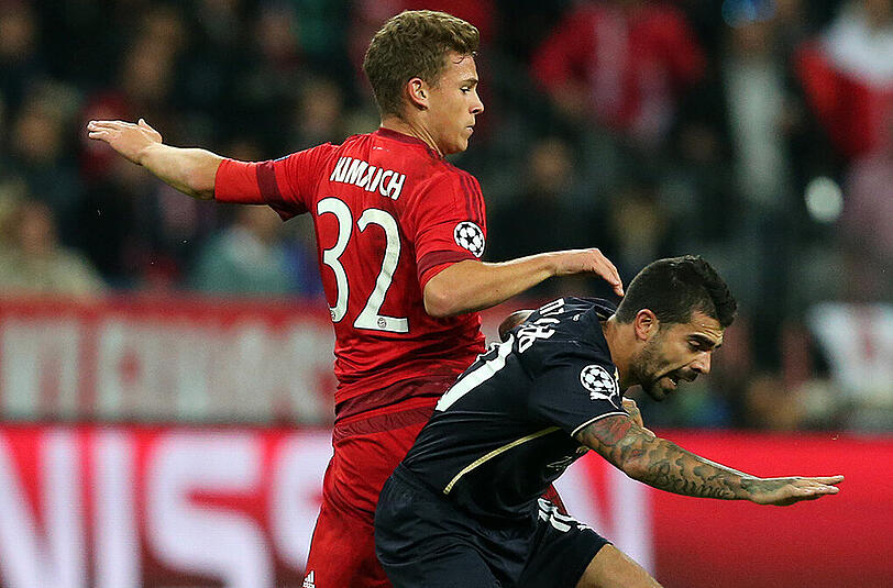 Kassierte viel Lob ein: Joshua Kimmich.