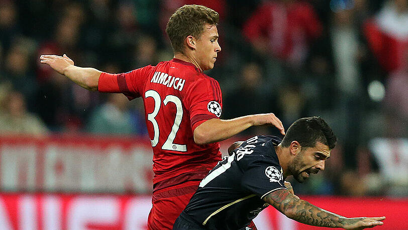 Kassierte viel Lob ein: Joshua Kimmich. Kassierte viel Lob ein: Joshua Kimmich.