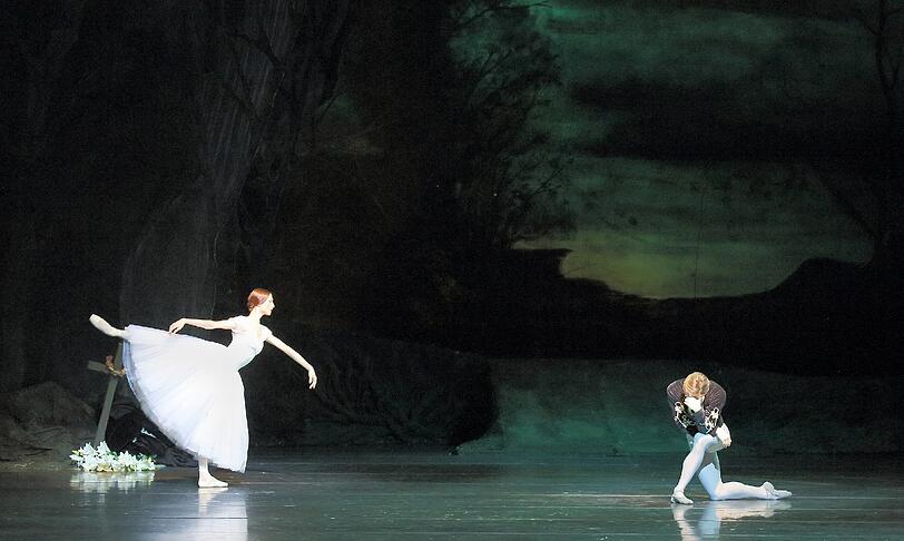 Svetlana Zakharova und Vladimir Shklyarov in "Giselle".