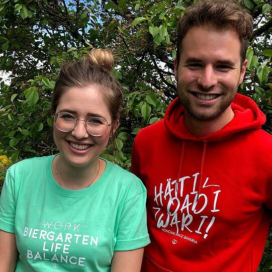 Gründergeschwister Laura und Christoph Paul