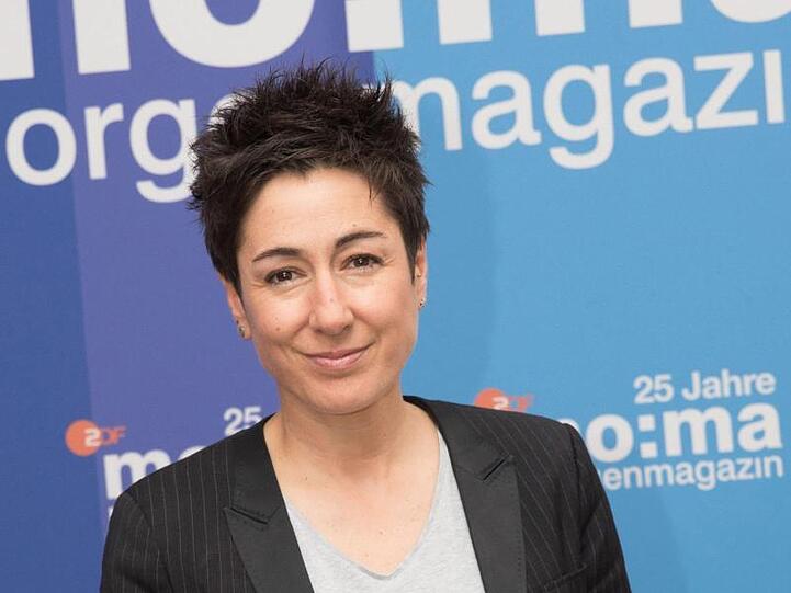 Die Moderatorin Dunja Hayali anlässlich des 25. Geburtstags des ZDF-Morgenmagazins 2017. Sie sei "dialogbereit, nicht nur hier", sagt Hayali nach dem Zwischenfall in der Livesendung.