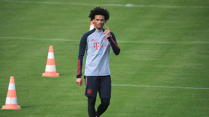 Ist in das Teamtraining des FC Bayern zurückgekehrt: Leroy Sané.