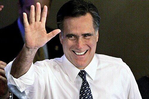 Mitt Romney in Siegerstimmung