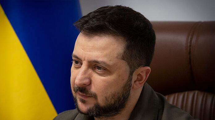 Der ukrainische Präsident Wolodymyr Selenskyj hofft auf eine baldige Aufnahme seines Landes in die EU.