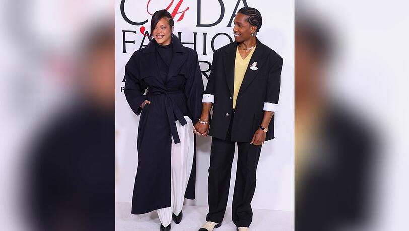 Zwei Fashion-Ikonen unter sich: Rihanna und ihr Partner A$AP Rocky. Zwei Fashion-Ikonen unter sich: Rihanna und ihr Partner A$AP Rocky.