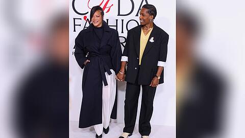 Zwei Fashion-Ikonen unter sich: Rihanna und ihr Partner A$AP Rocky.