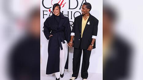 Zwei Fashion-Ikonen unter sich: Rihanna und ihr Partner A$AP Rocky.