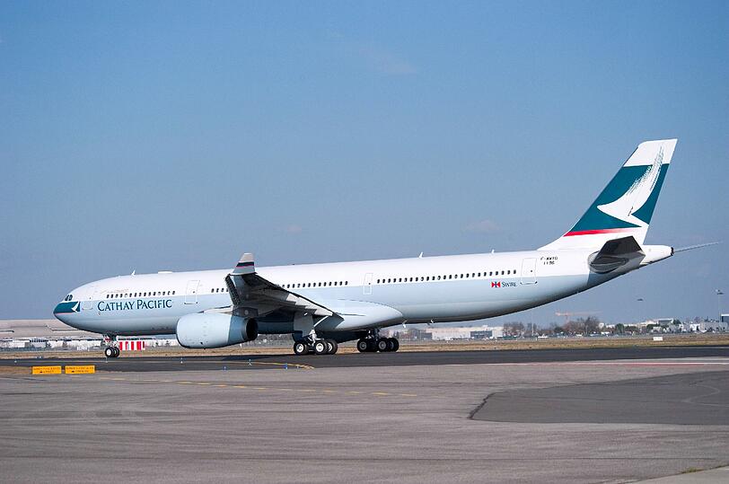 Platz 1: Cathay Pacific (Hongkong, Volksrepublik China)