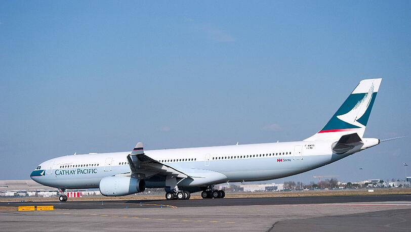 Platz 1: Cathay Pacific (Hongkong, Volksrepublik China) Platz 1: Cathay Pacific (Hongkong, Volksrepublik China)