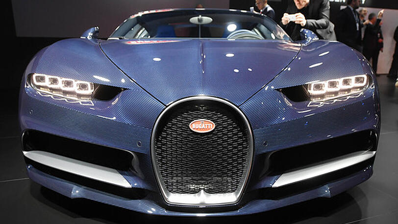 Beim VW-Konzernabend wird der Bugatti Chiron präsentiert - mit 1500 PS