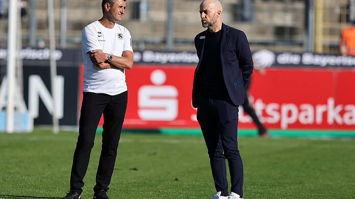 Für das Sportliche beim TSV 1860 verantwortlich: Michael Köllner (li.) und Günther Gorenzel.