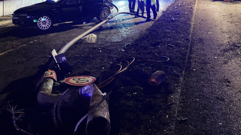 Der Fahrer eines Alfa Romeo wurde schwer verletzt.