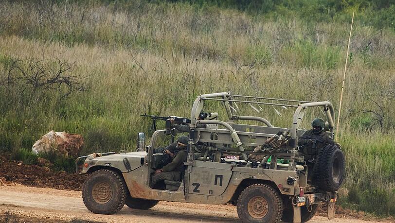 Israelische Soldaten im S&uuml;dlibanon. (Archivbild)