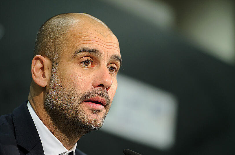 Pep Guardiola unter Druck - ein Aus gegen Donezk für den Perfektionisten inakzeptabel.
