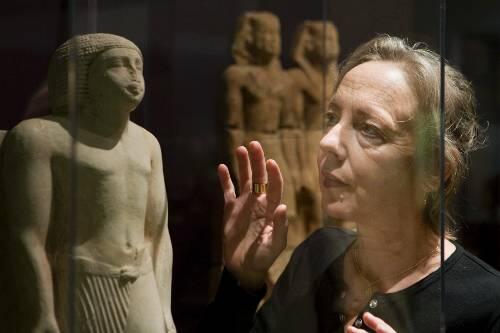 Was ist der Tod, was das Leben? Ruth Geiersberger im Ägyptischen Museum.