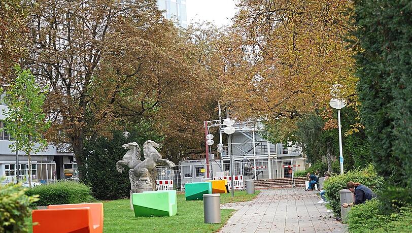 Der Herzog-Wilhelm-Park: Hier soll eine 18-Jährige vergewaltigt worden sein.