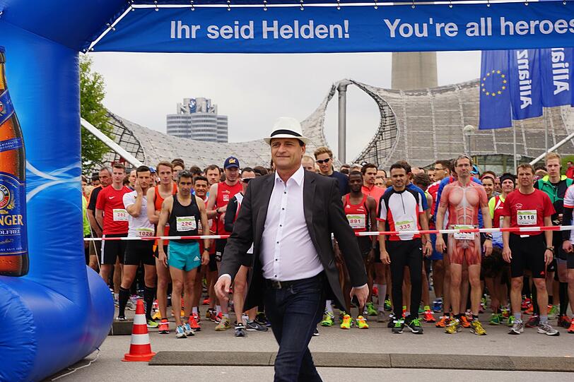 Bereits zum 12. Mal fand der Halbmarathon im Olympiapark statt. Die Bilder.