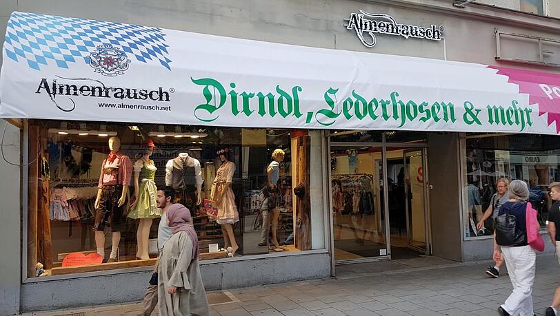 Almenrausch hat im Tal und im Rosental zwei vorübergehende Läden zur Wiesn eröffnet.